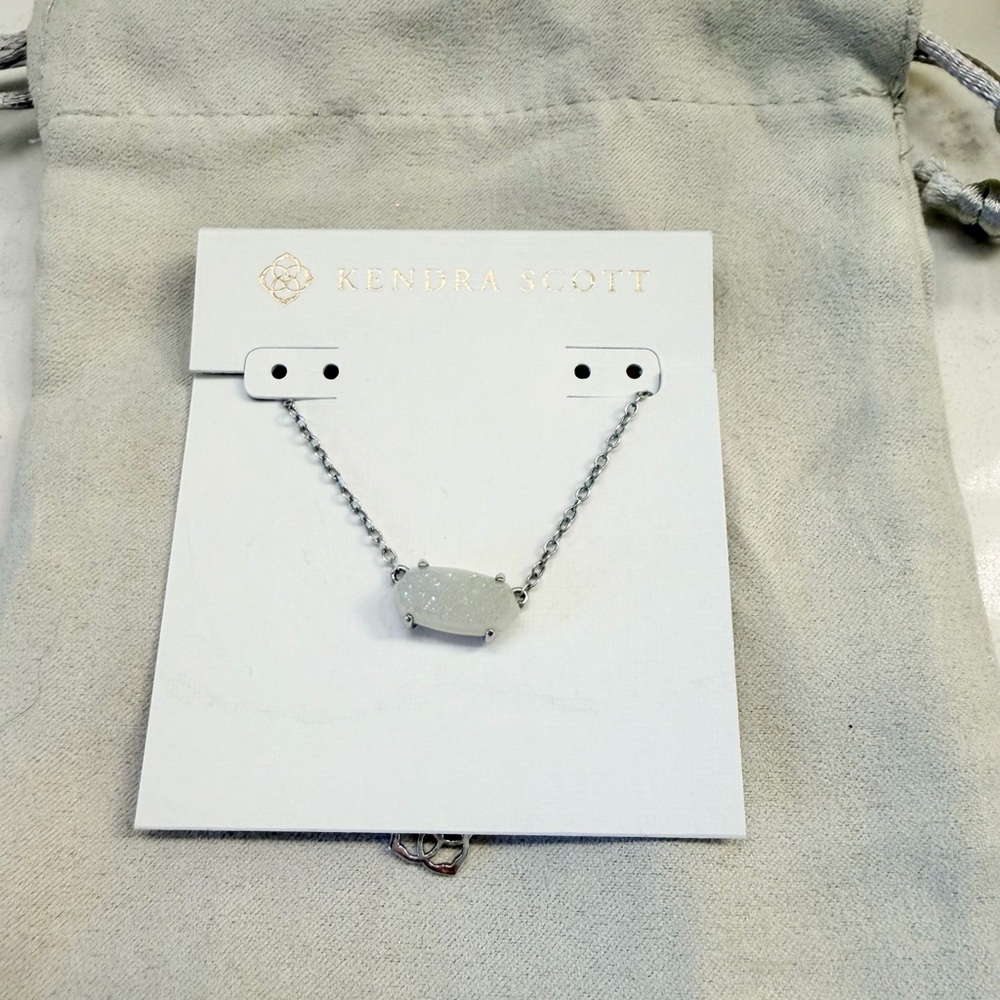 Kendra Scott Ever Silver Pendant Necklace
